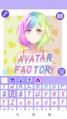 Cute Avatar Factory Pastel Avatar Dress Up android App screenshot 4